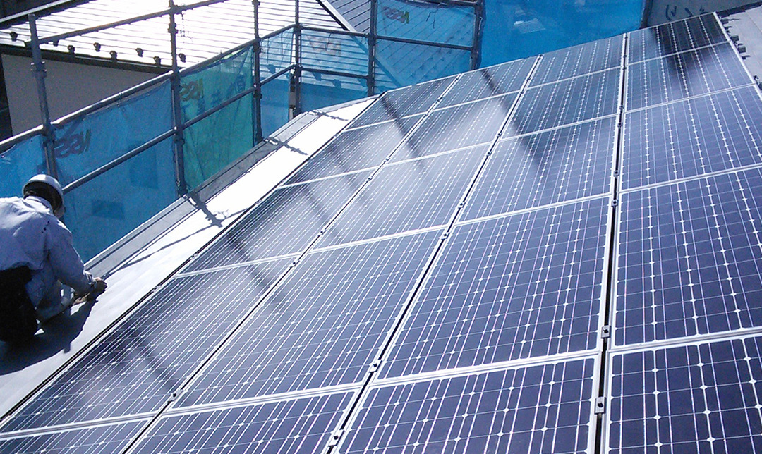 住宅用太陽光発電設置工事（岡谷市H様邸）