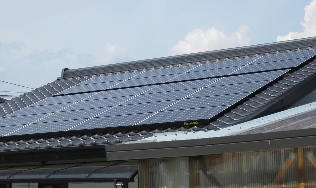 住宅用太陽光発電設置工事（上田市K様邸）